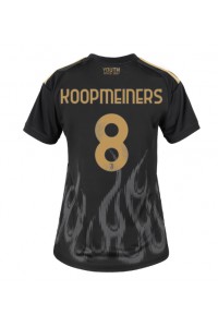 Juventus Teun Koopmeiners #8 Jalkapallovaatteet Naisten Kolmaspaita 2026-27 Lyhythihainen